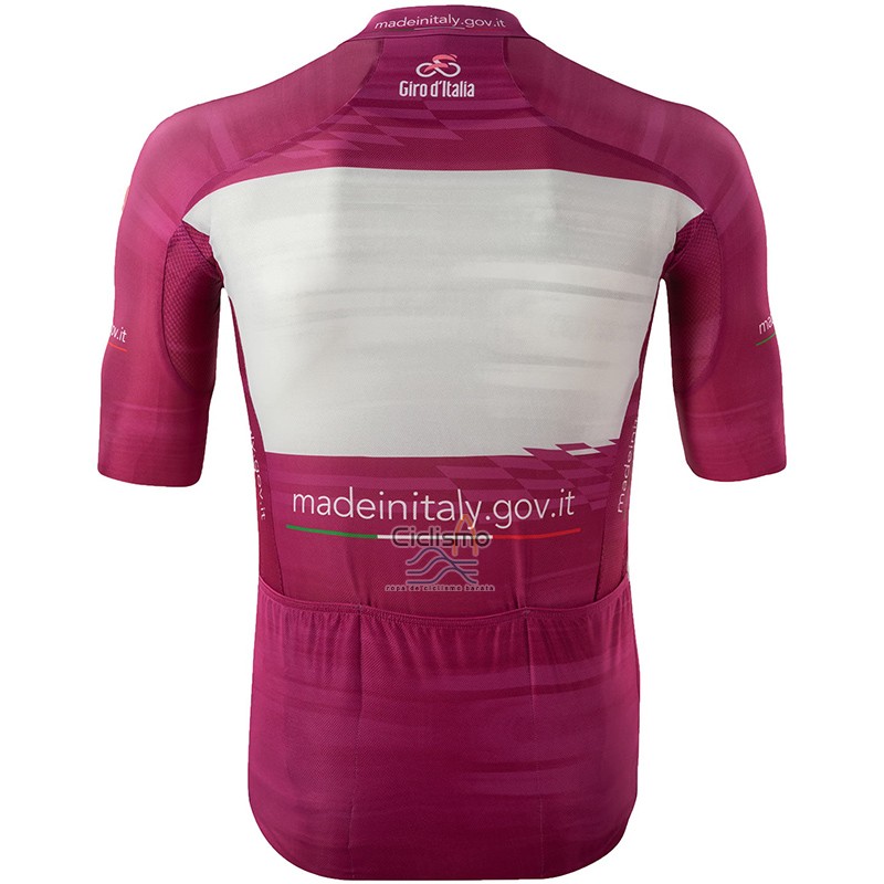 Giro d'Italia Ropa Ciclismo Culotte Corto 2023 Hombre Mangas Cortas Violeta